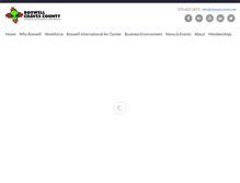 Tablet Screenshot of chavescounty.net